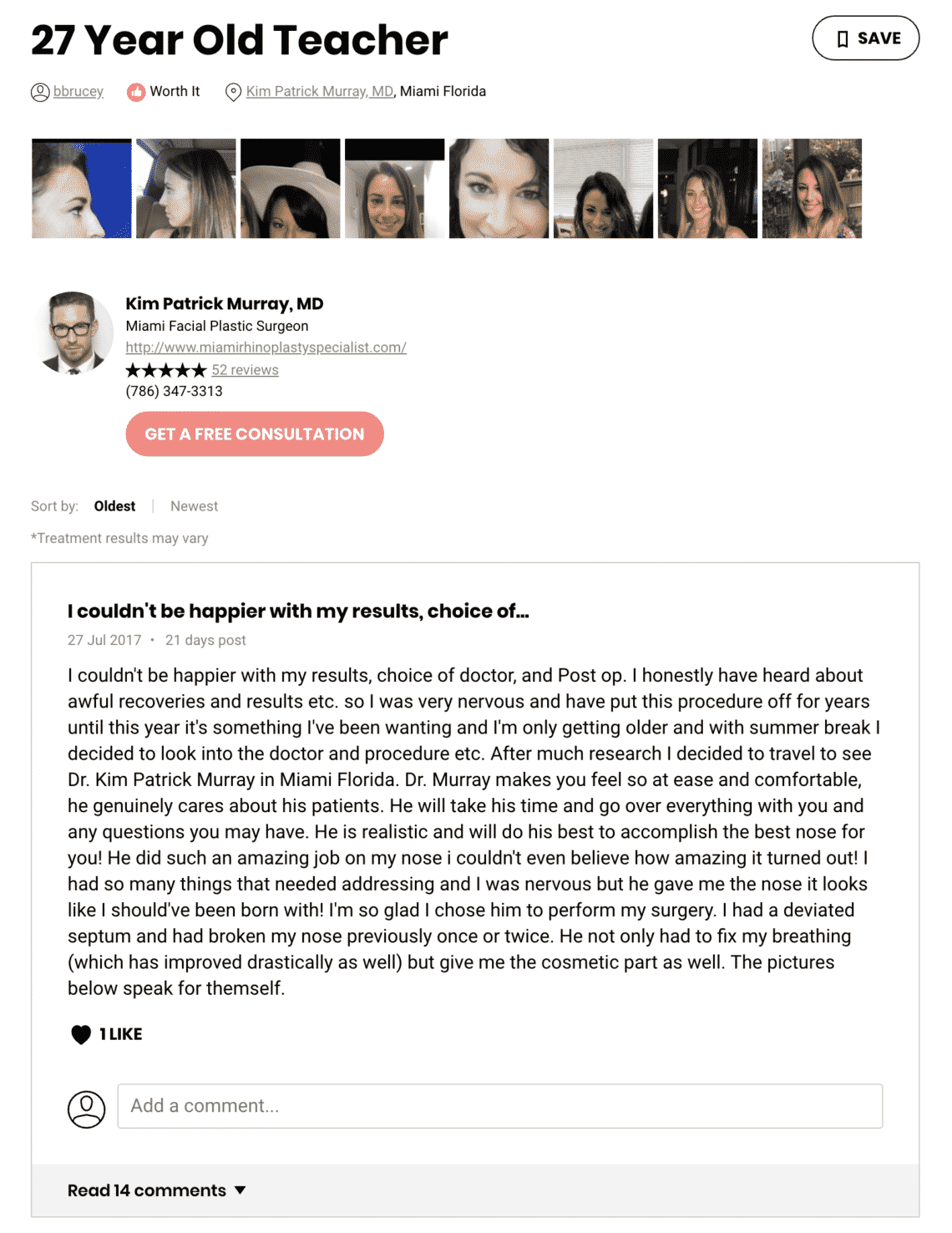 Kim Patrick Murray Rhinoplasty Cost Dr. Kim Patrick Murray, MD - Rhinoplasty / Nose Job/ Plastic Surgery